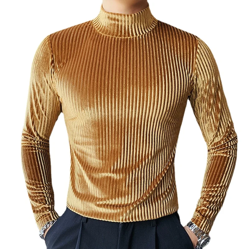 Summer Clothing Trends For Men 2026 - 2026 New Gold Velvet T-Shirt Men