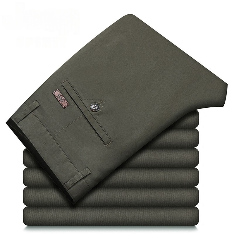 Summer Green Clothing - Spring Summer Cotton Casual Pants Mens