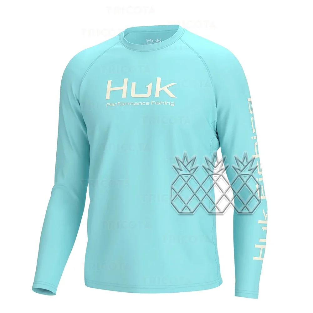 Summer De Clothing - HUK Fishing Performance Shirts Men's Long