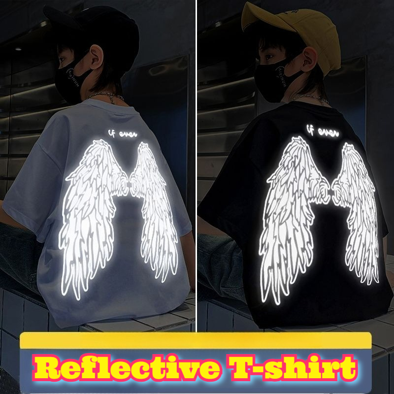 Summer Clothing Boys - Youth Reflective Wings T Shirt Cotton