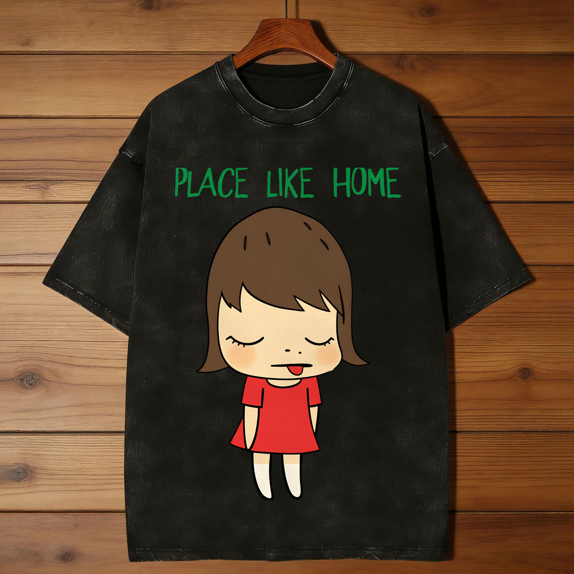 Summer Clothing Places - Novelty Yoshitomo Nara Place Like Home