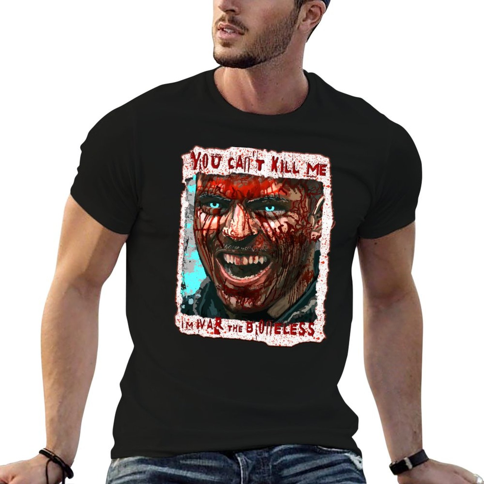 Summer Viking Clothing - Ivar the Boneless Viking King Painting