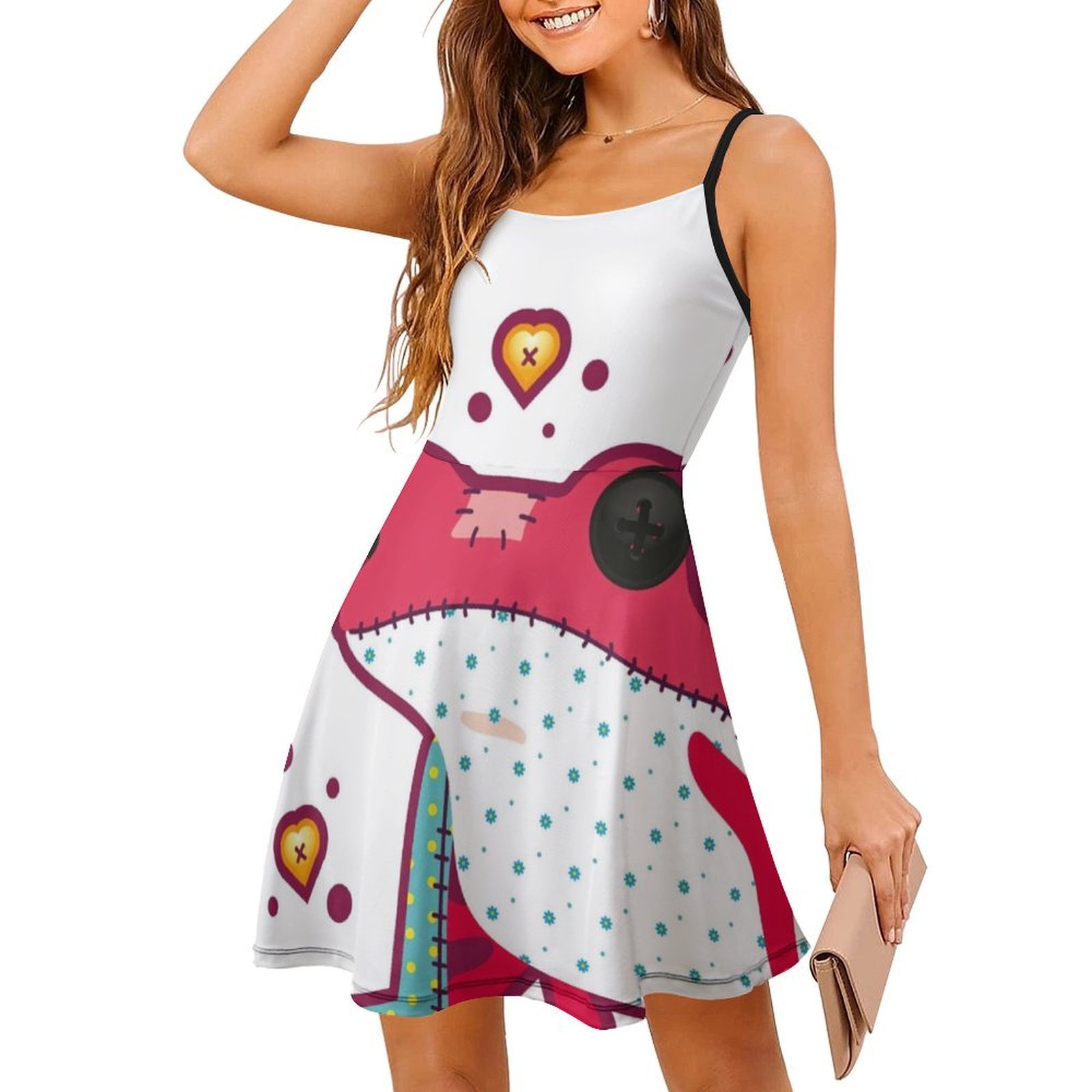 Ragdoll Frog Bohemian Sleevele - Summer Clothing For A Beach ulasan dan harga