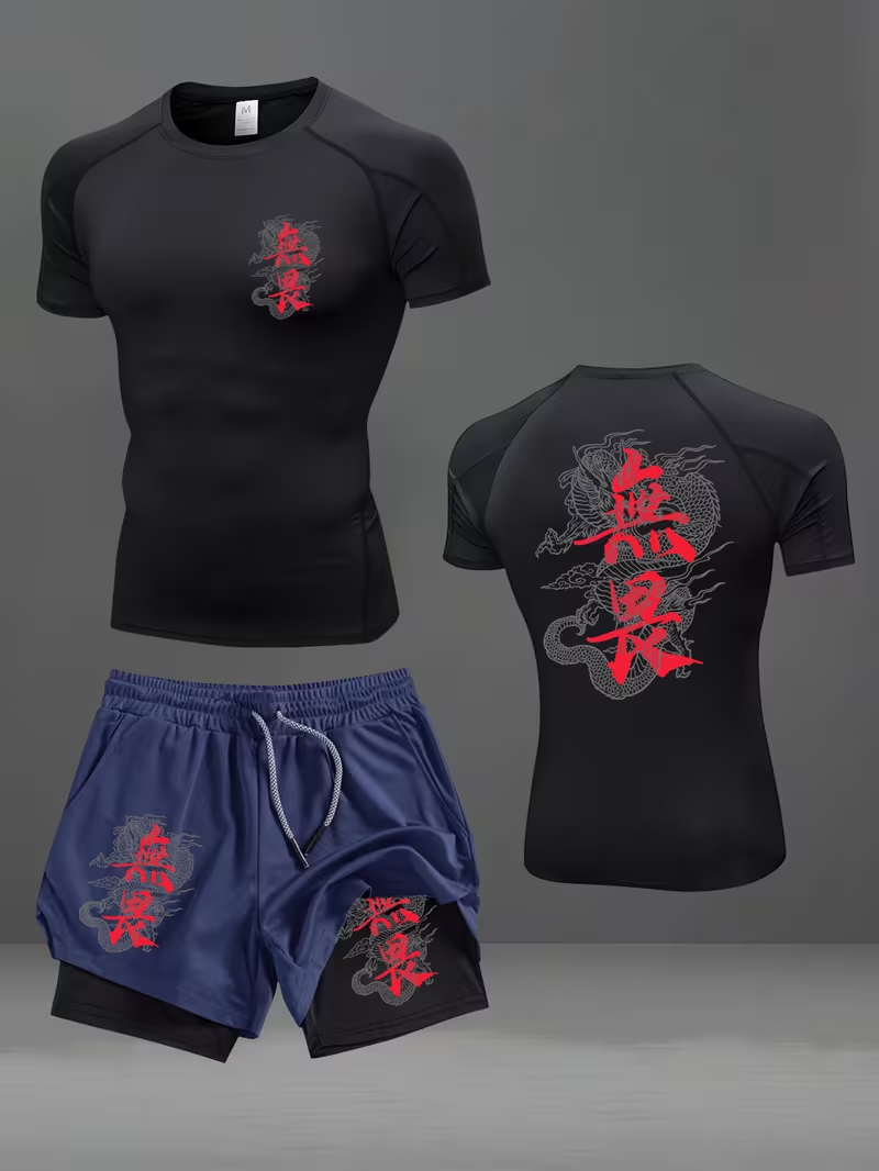 New men's slim fit suit quick  - Summer Hiking Clothing ulasan dan harga