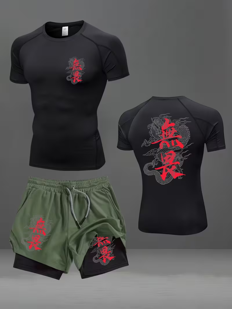 New men's slim fit suit quick  - Summer Hiking Clothing ulasan dan harga