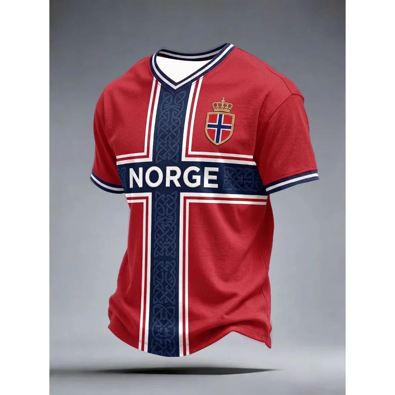 Soccer Football Jersey Norway  - Summer Viking Clothing ulasan dan harga