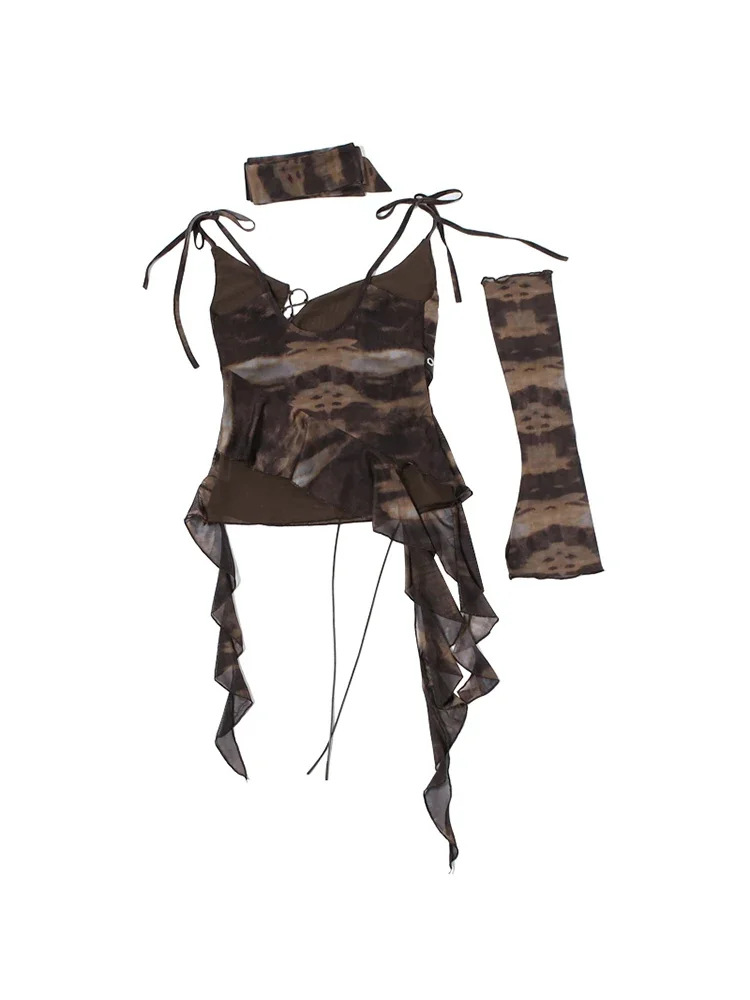Grunge Crop Tops Harajuku Tank - Summer Grunge Clothing ulasan dan harga