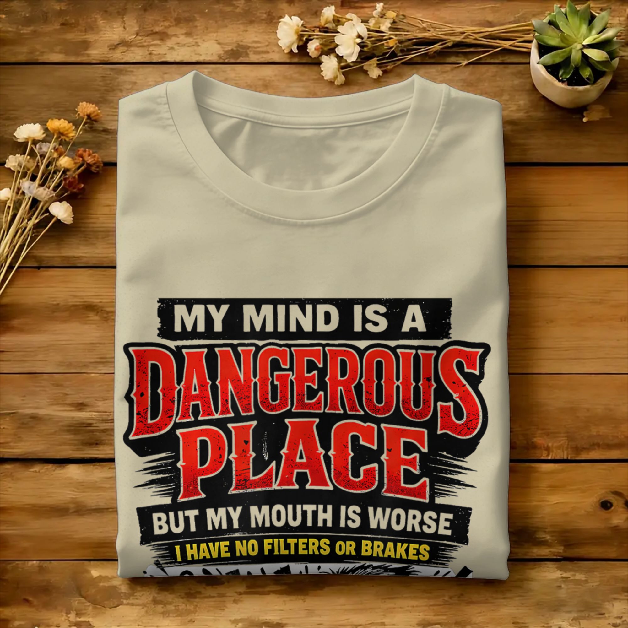 Monkey My Mind Is A Dangerous  - Summer Clothing Places ulasan dan harga