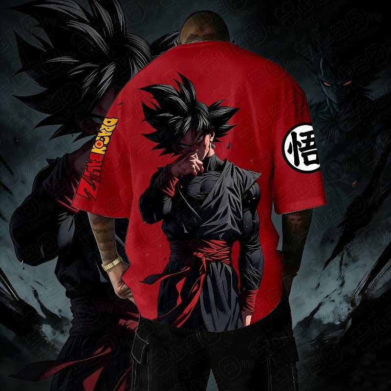 Dragon Ball Anime Graphic Cott - Summer Clothing Trends For Men 2026 ulasan dan harga