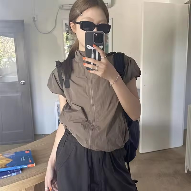 Vintage Sports Jackets Women M - Crew Clothing Summer Jacket ulasan dan harga