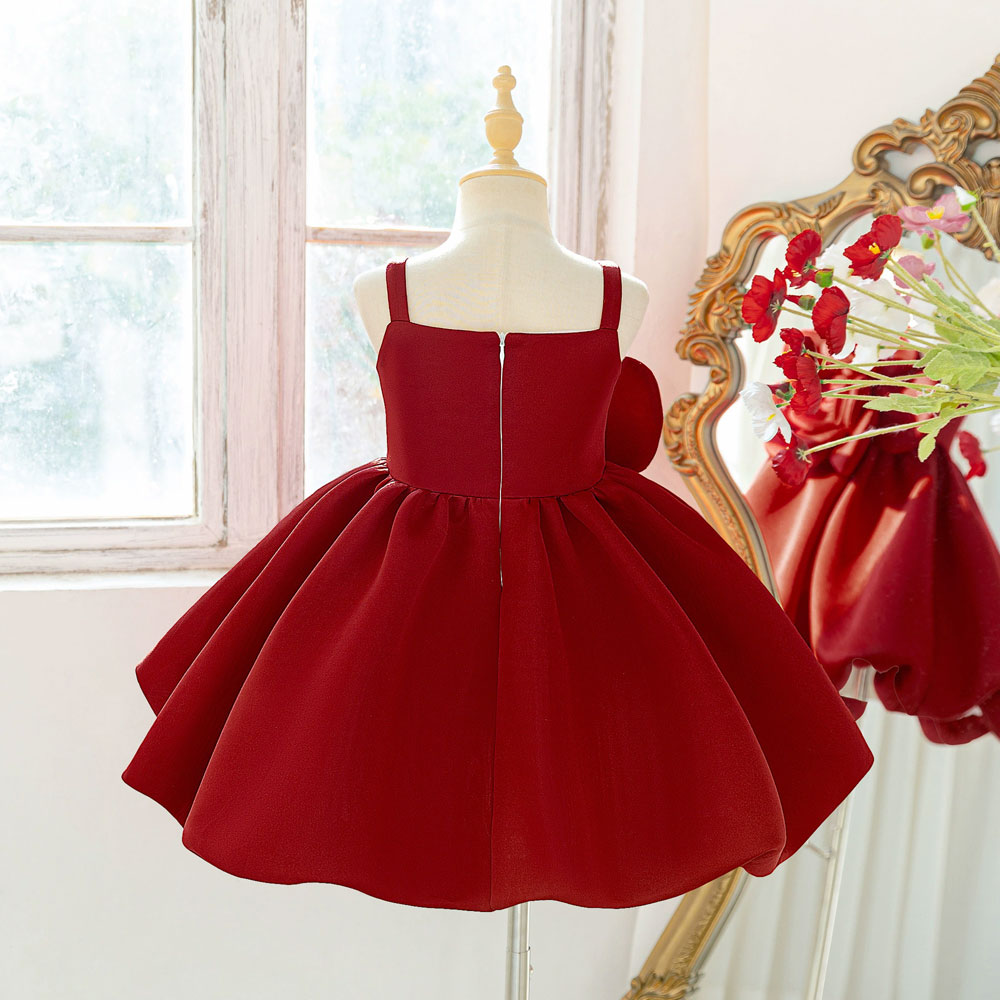 Fashion Red Flower Girl Dresse - Summer Dresses Yours Clothing ulasan dan harga
