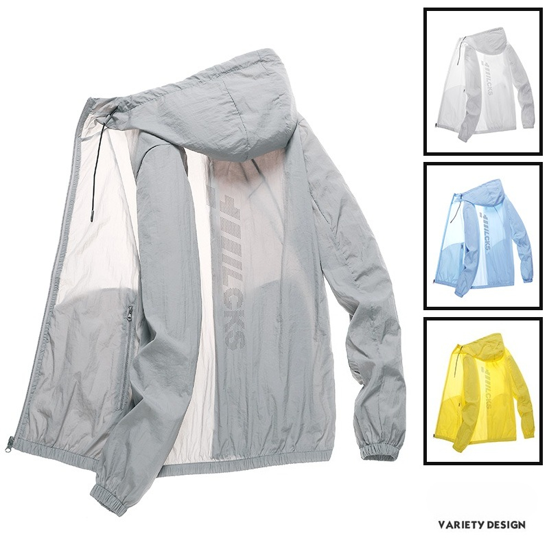 Summer Men's Sun Protection Cl - Crew Clothing Summer Jacket ulasan dan harga