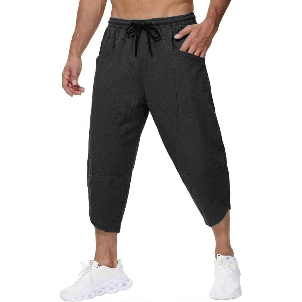 Summer Men's Linen Casual Shor - Summer Hiking Clothing ulasan dan harga