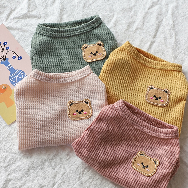 1pc Green Bear Vest Pet Dog Cl - Summer Green Clothing ulasan dan harga