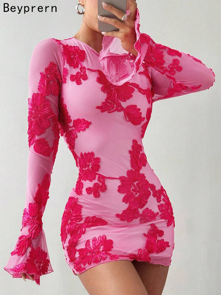 Beyprern Glam Backless Rose Pi - Summer Clothing Zara ulasan dan harga