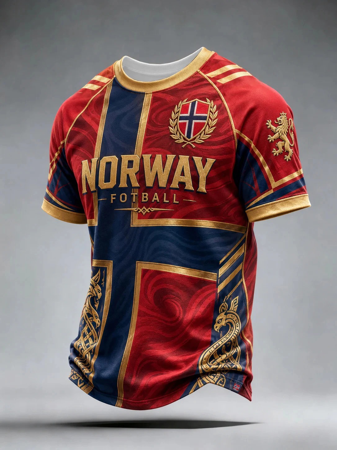 Norway Viking T Shirt Men Norg - Summer Viking Clothing ulasan dan harga