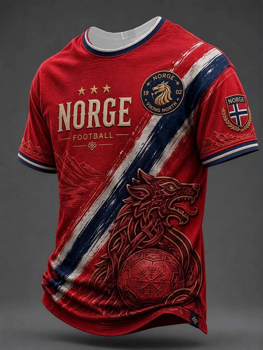 Norway Viking T Shirt Men Norg - Summer Viking Clothing ulasan dan harga
