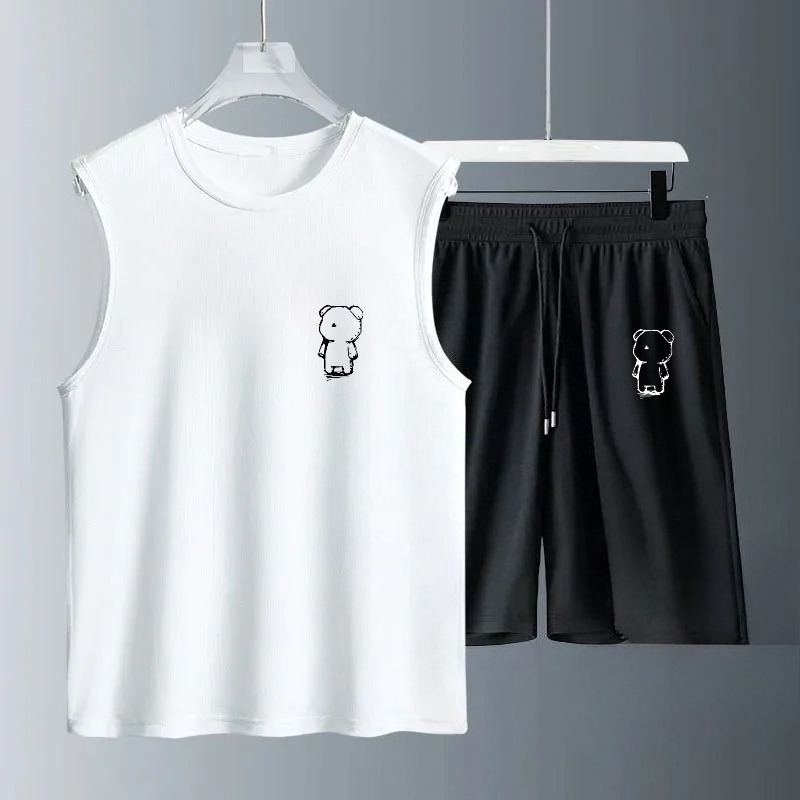 Men's Tank Top Sets 2026 Summe - Summer Clothing For A Beach ulasan dan harga