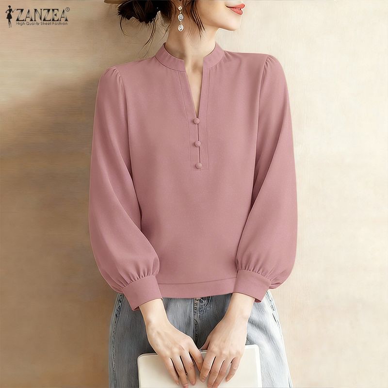 Woman Elegant Fashion Loose Bl - Summer De Clothing ulasan dan harga
