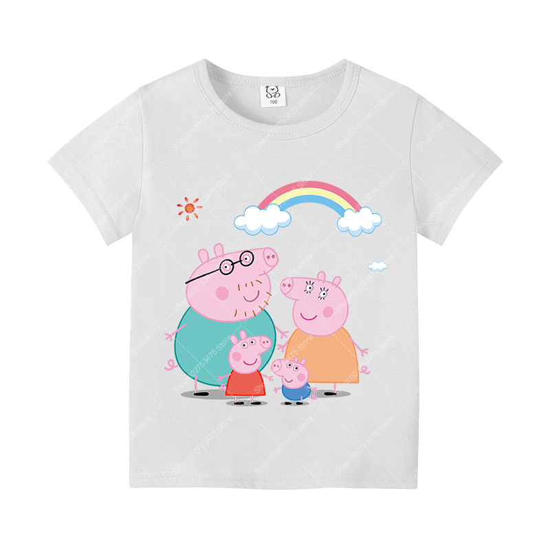 Kids Girl Cute Cotton T-shirt  - Summer Clothing Gifts ulasan dan harga