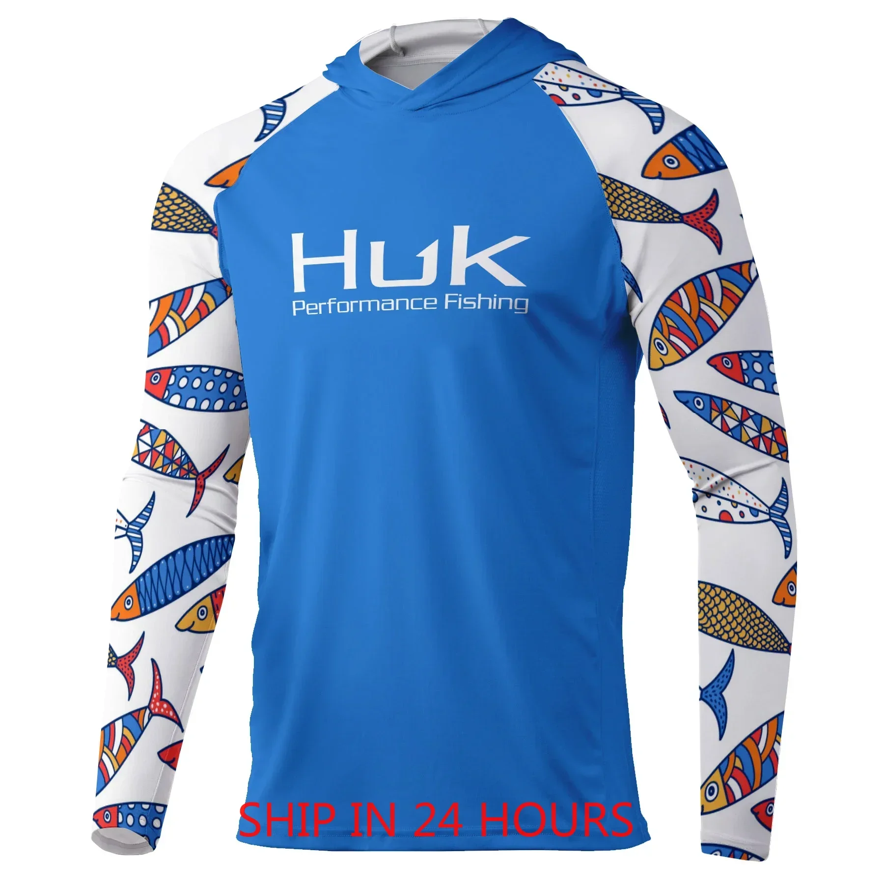 HUK Fishing Hoodie Shirts Men  - Summer De Clothing ulasan dan harga