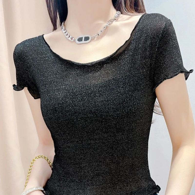 Short Sleeve Women's T-shirt L - Summer Clothing Reviews ulasan dan harga