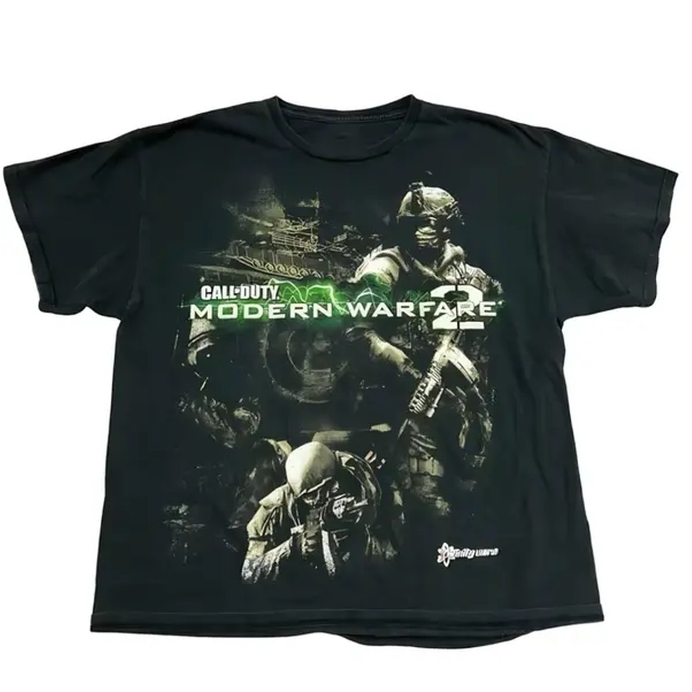 Modern Warfare 2 T-Shirt, COD  - Summer Grunge Clothing ulasan dan harga