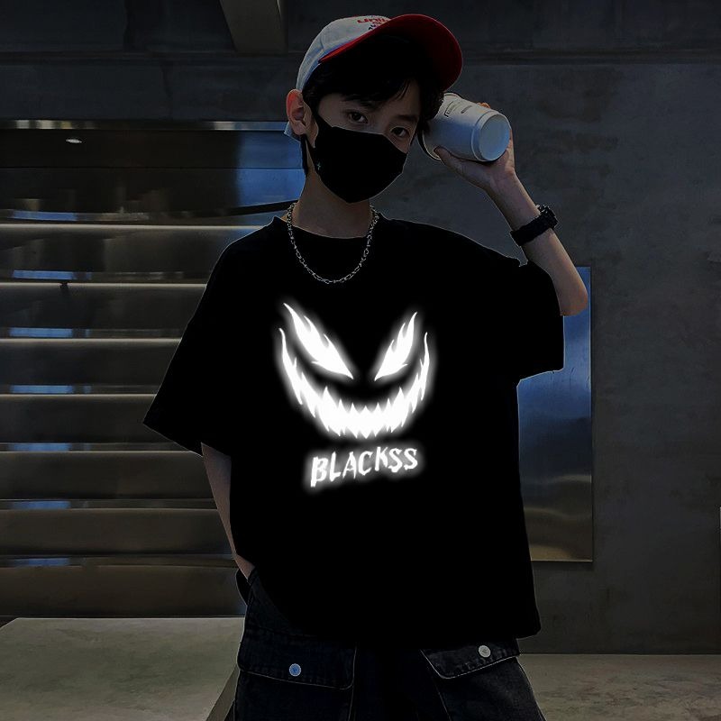 Youth Reflective Wings T Shirt - Summer Clothing Boys ulasan dan harga