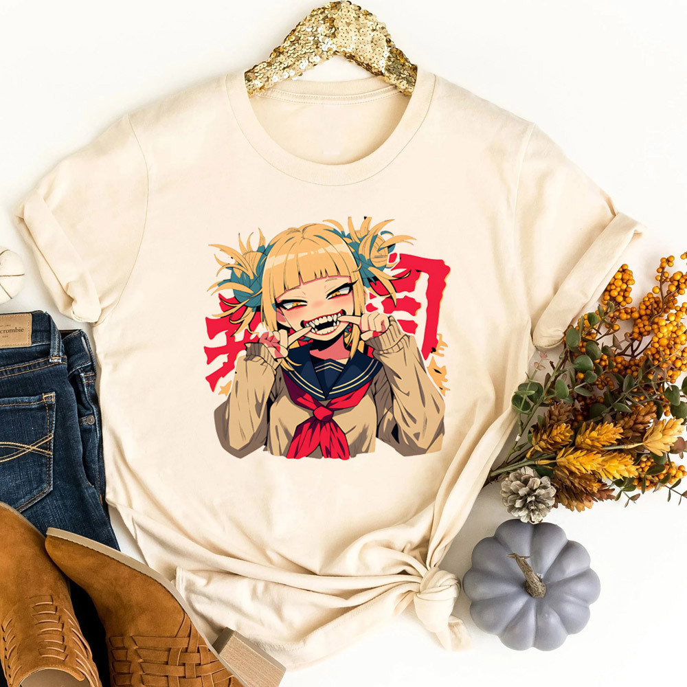 My Hero Academia t-shirt femal - Summer Grunge Clothing ulasan dan harga