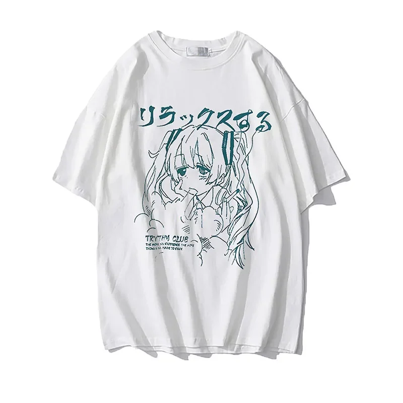 Y2k Japanese Harajuku Kawaii T - Summer Grunge Clothing ulasan dan harga