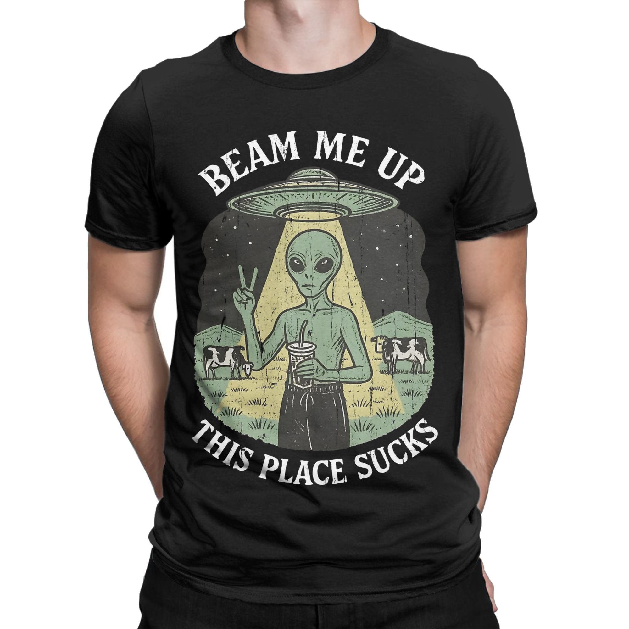 Funny Beam Me Up This Place Su - Summer Clothing Places ulasan dan harga