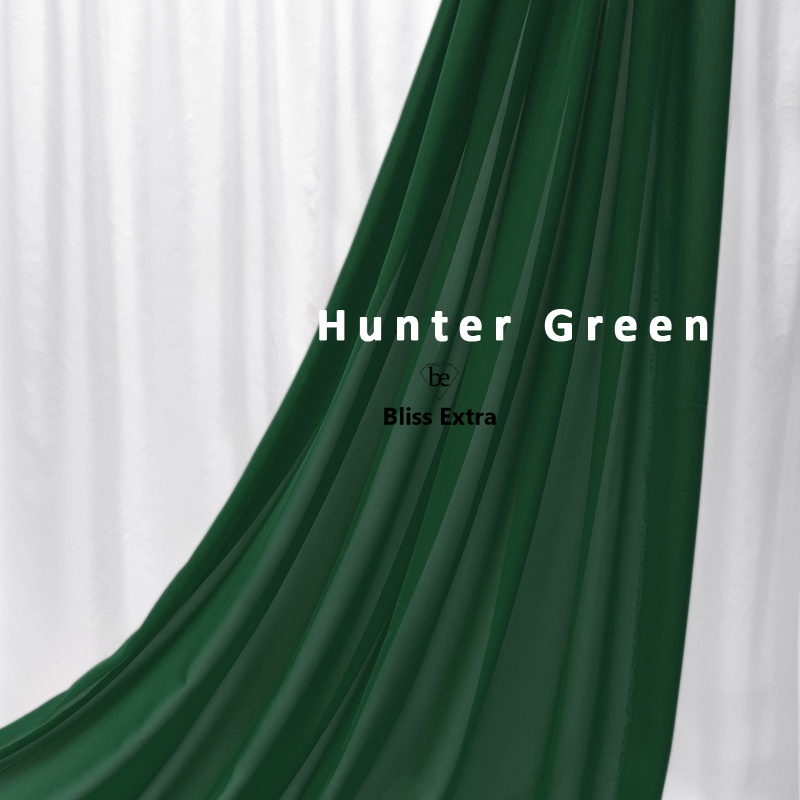 Green Chiffon Fabric Drape Hig - Summer Green Clothing ulasan dan harga