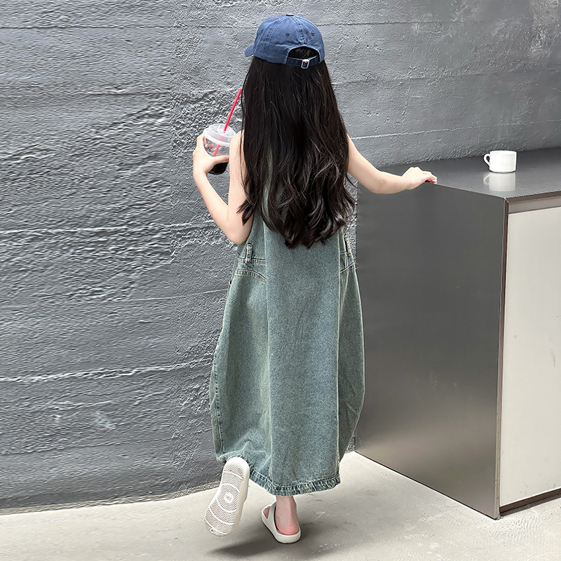 Vintage Blue Children Girls Hi - Summer Dresses Yours Clothing ulasan dan harga