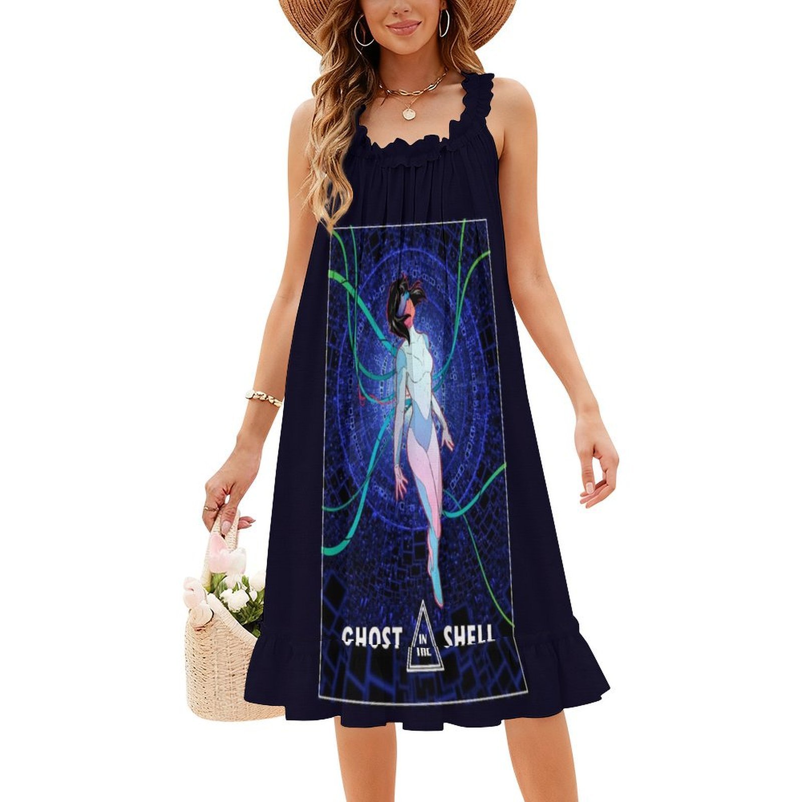 Ghost In The Shell Boho Chic D - Summer Clothing For A Beach ulasan dan harga