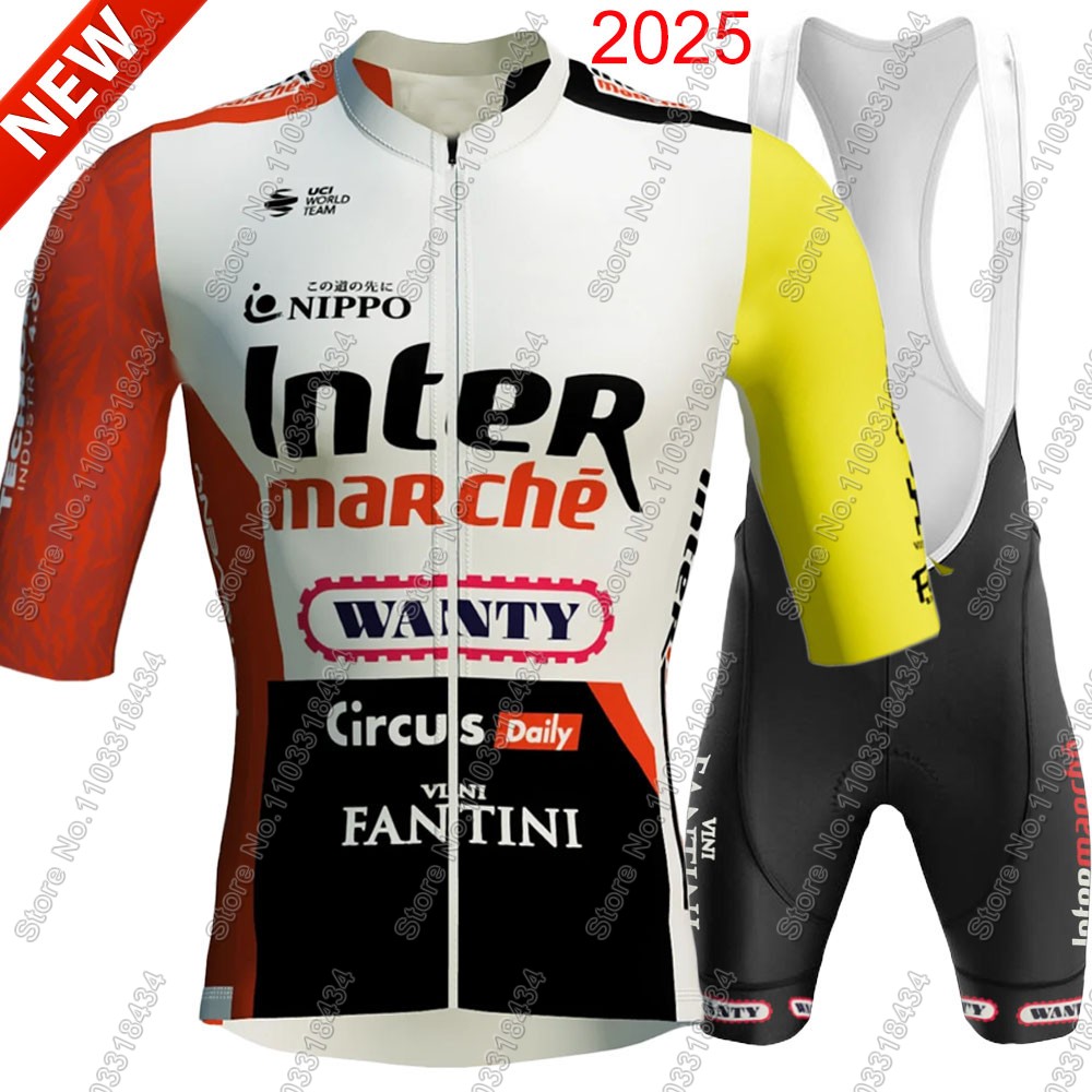 Wanty Cycling Jersey 2025 Set  - Summer Green Clothing ulasan dan harga