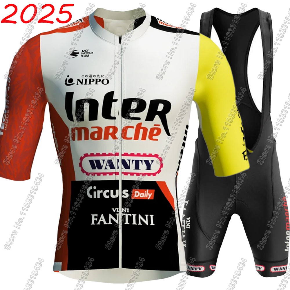 Wanty Cycling Jersey 2025 Set  - Summer Green Clothing ulasan dan harga