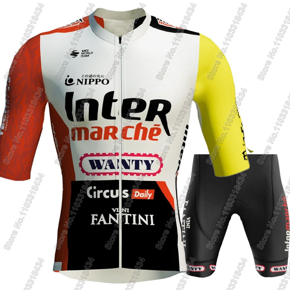 Wanty Cycling Jersey 2025 Set  - Summer Green Clothing ulasan dan harga