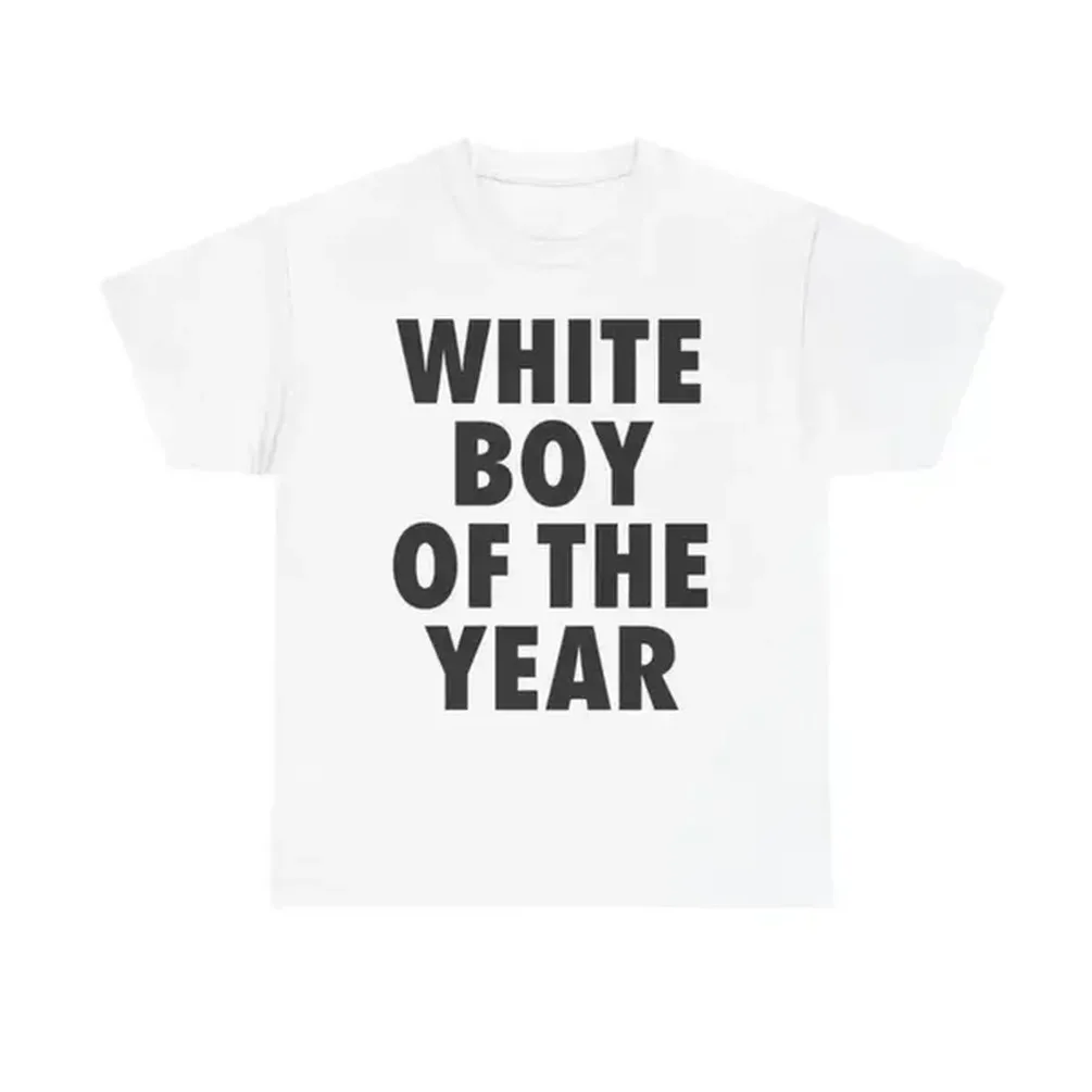 White Boy Of The Year T-Shirt, - Summer Grunge Clothing ulasan dan harga