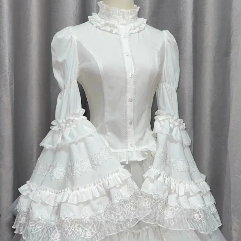 Lolita Style Sweet Blouse Wome - Summer De Clothing ulasan dan harga