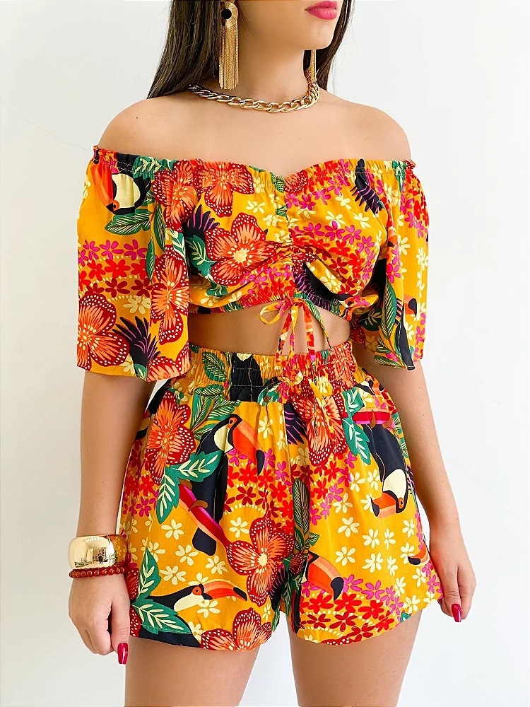 Sexy Off Shoulder Slash Neck T - Summer Clothing Zara ulasan dan harga