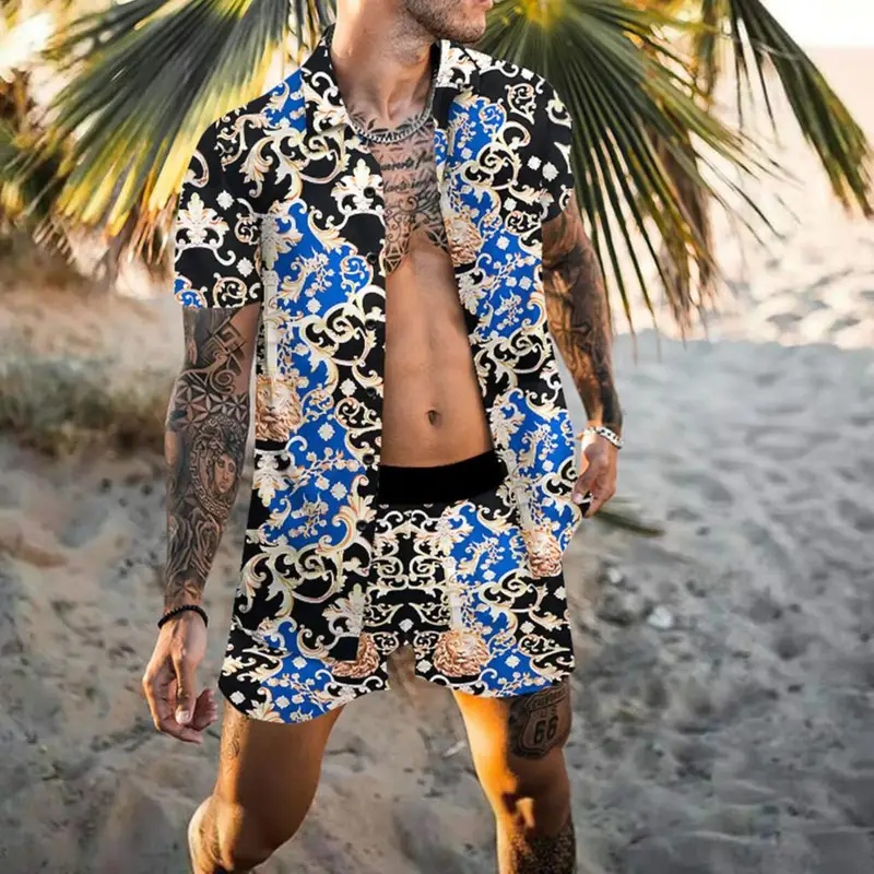 Summer Exquisite Men's Shirt S - Summer Clothing For A Beach ulasan dan harga
