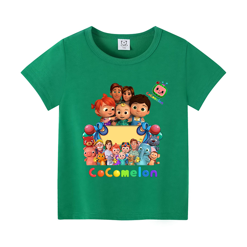 Cocomelons Baby T-Shirts Anime - Summer Clothing Boys ulasan dan harga