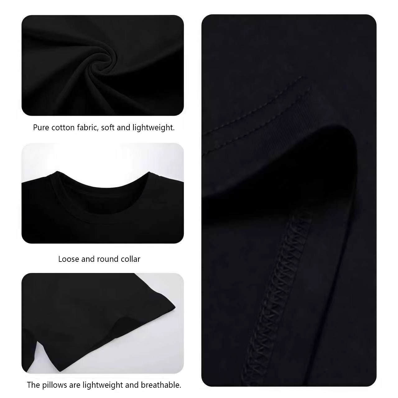 Casual short-sleeve T-shirt wi - Summer Clothing Gifts ulasan dan harga