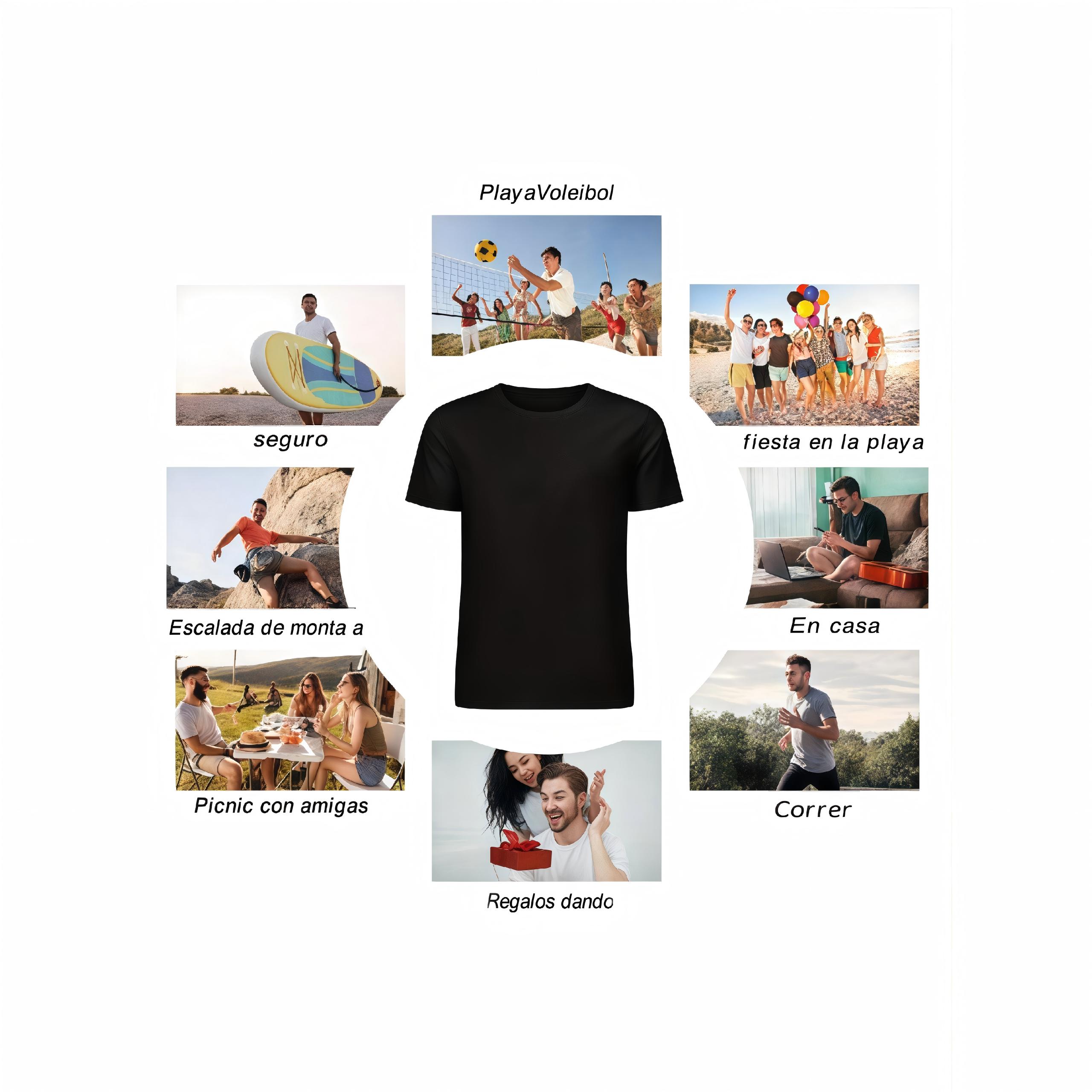 Casual short-sleeve T-shirt wi - Summer Clothing Gifts ulasan dan harga